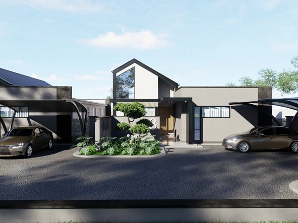 3 Unit Townhouse Complex