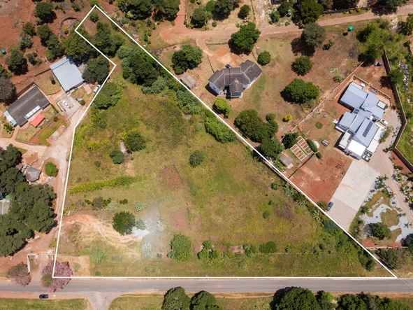 One Hectare with Development Permit and Borehole